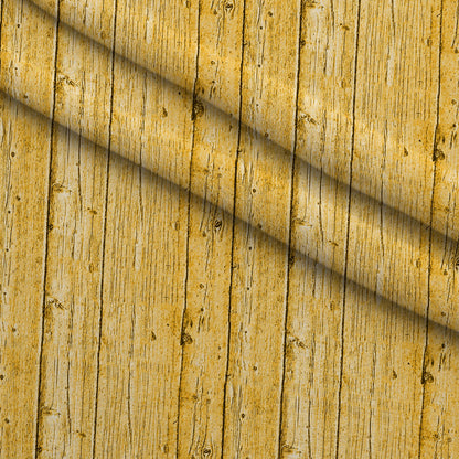 Sunny Yellow Planks Pattern 21 Minky Fabric