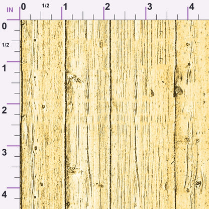 Sunny Yellow Planks Pattern 22 Minky Fabric