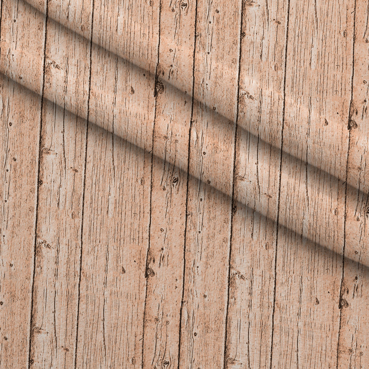 Sunny Yellow Planks Pattern 24 Minky Fabric