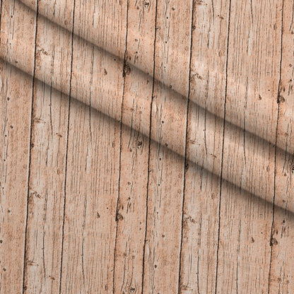 Sunny Yellow Planks Pattern 24 Minky Fabric