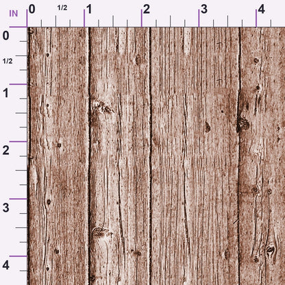Sunny Yellow Planks Pattern 8 Minky Fabric