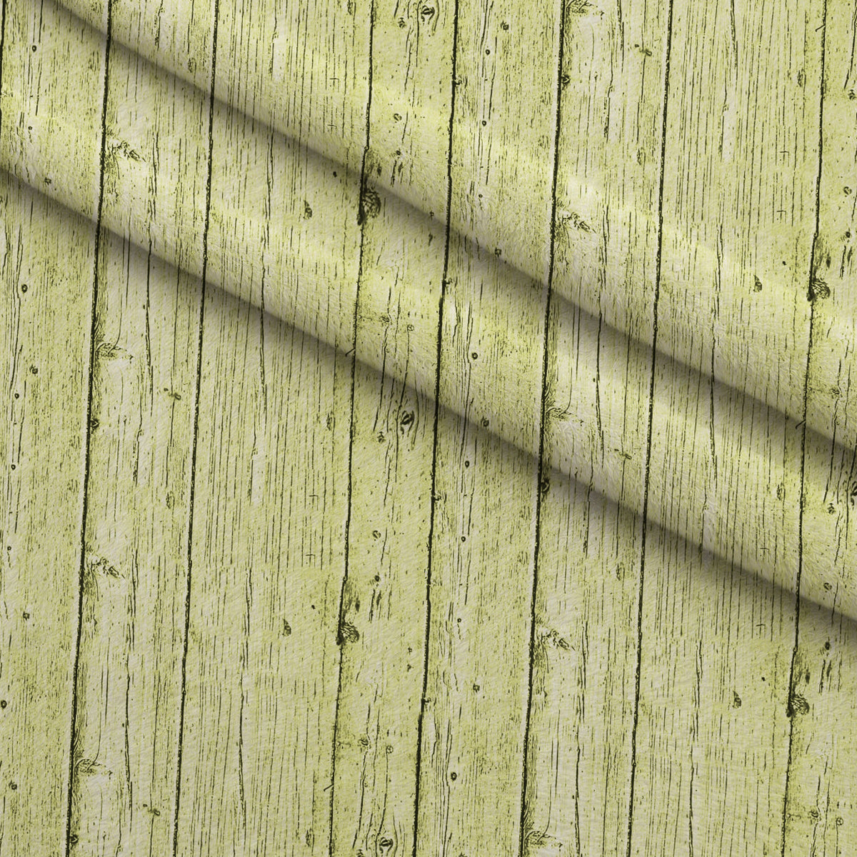 Sunny Yellow Planks Pattern 92 Minky Fabric