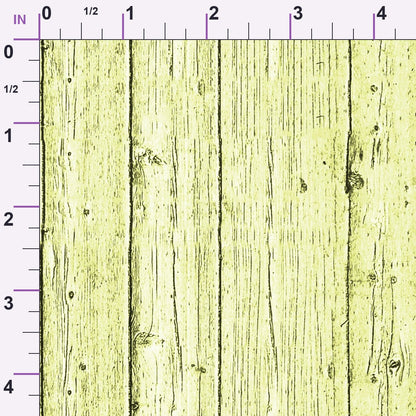 Sunny Yellow Planks Pattern 92 Minky Fabric