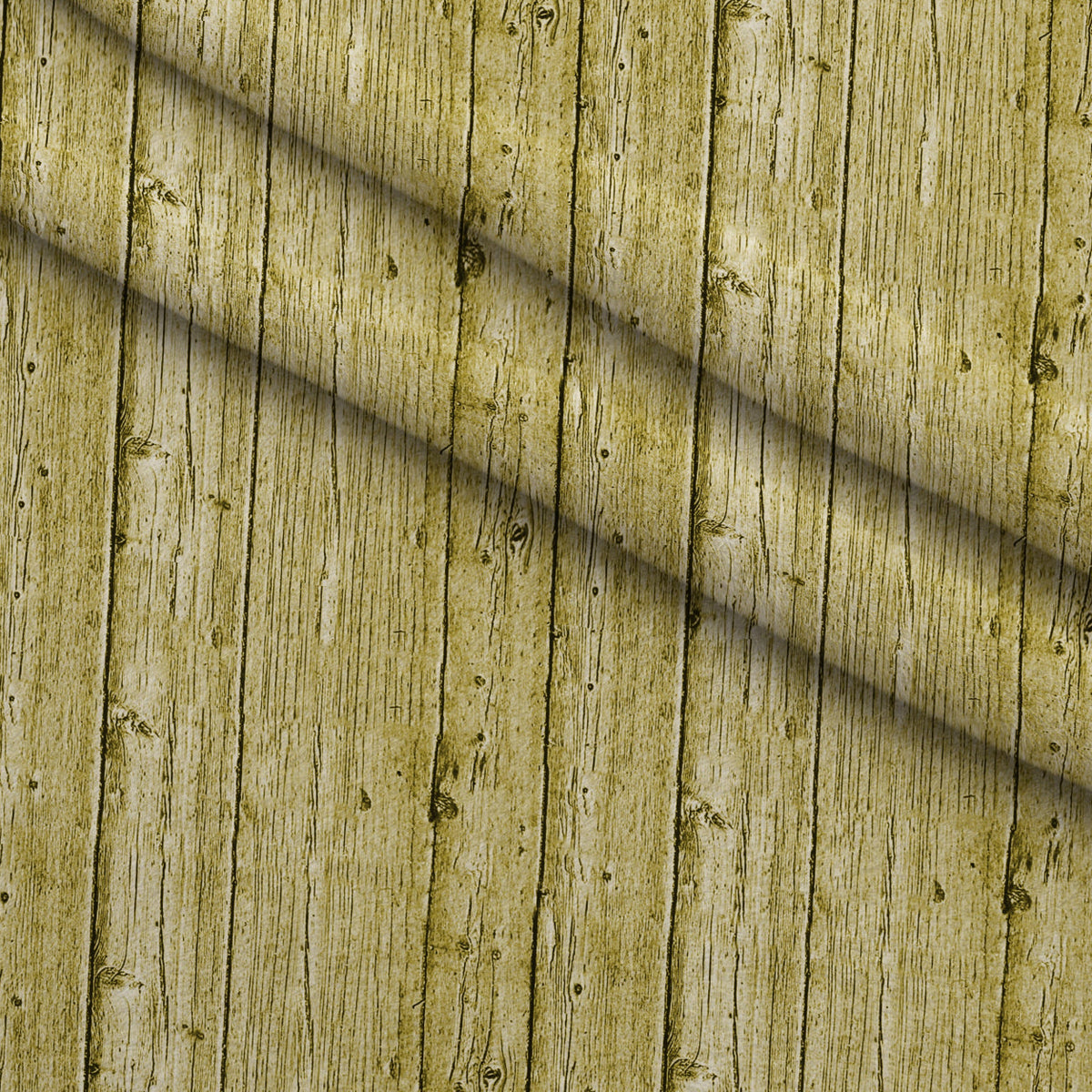 Sunny Yellow Planks Pattern 96 Minky Fabric