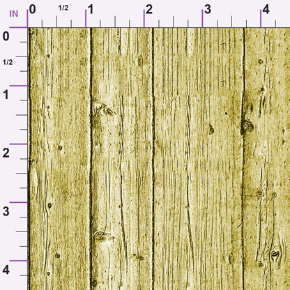 Sunny Yellow Planks Pattern 96 Minky Fabric