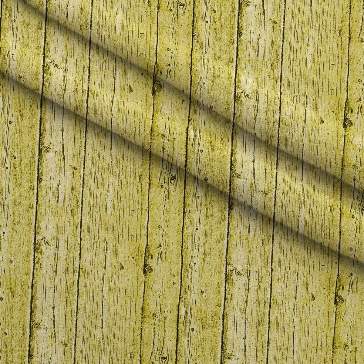 Sunny Yellow Planks Pattern 97 Minky Fabric
