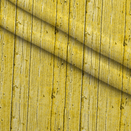 Sunny Yellow Planks Pattern 98 Minky Fabric