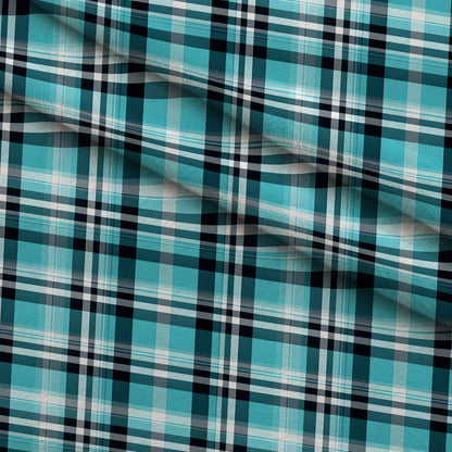 Sunset Tartan Pattern 1 Minky Fabric