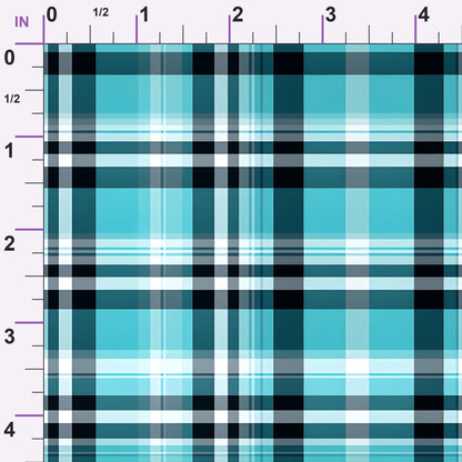 Sunset Tartan Pattern 1 Minky Fabric
