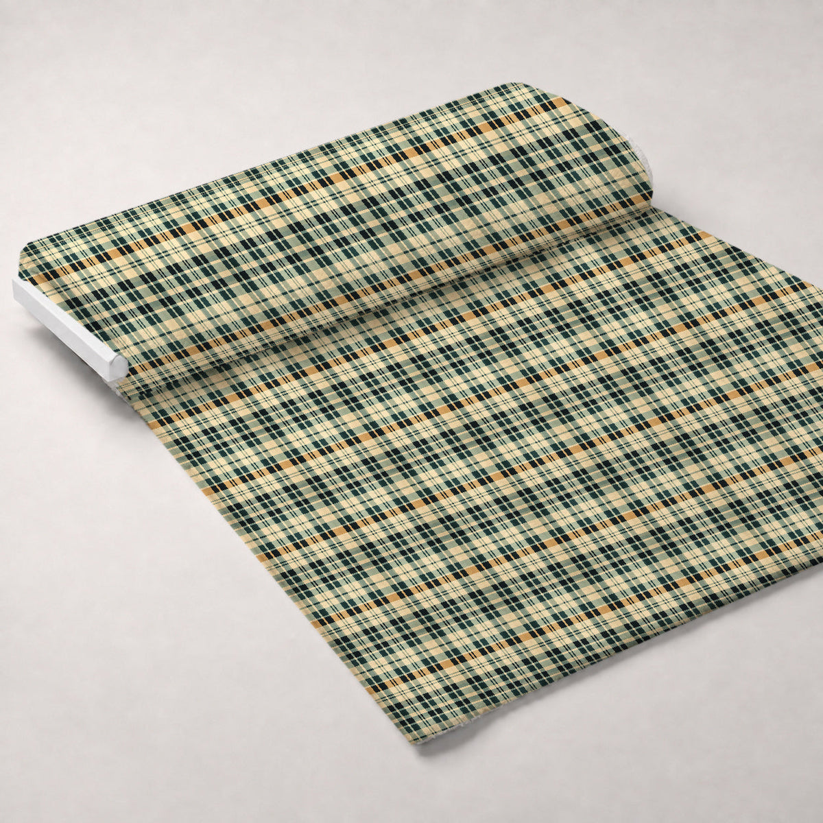Sunset Tartan Pattern 5 Minky Fabric