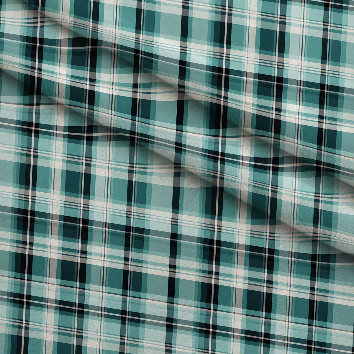Sunset Tartan Pattern 6 Minky Fabric