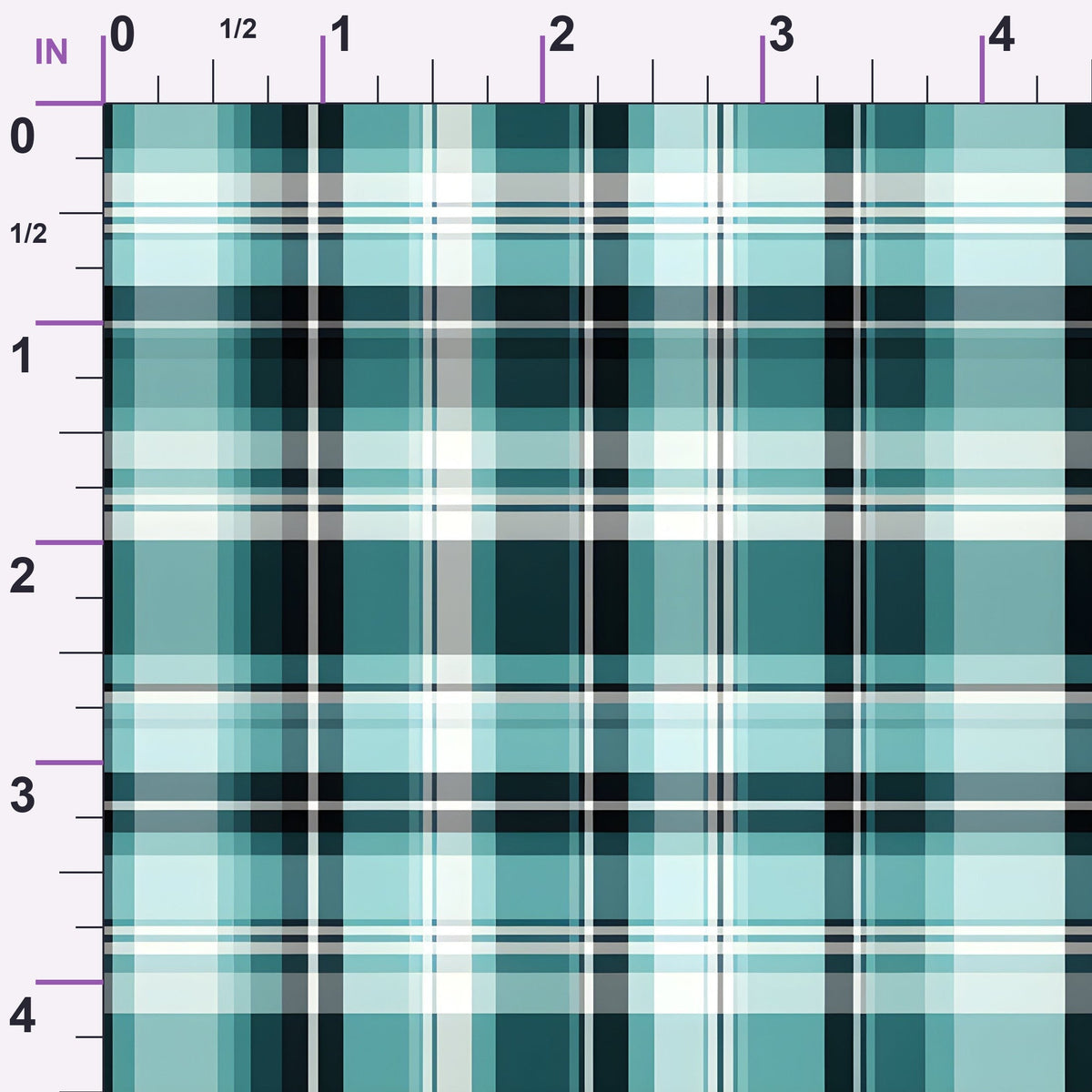 Sunset Tartan Pattern 6 Minky Fabric