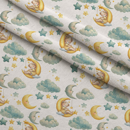Sunshine Storybook Pattern 1 Minky Fabric