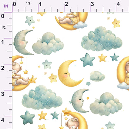 Sunshine Storybook Pattern 1 Minky Fabric