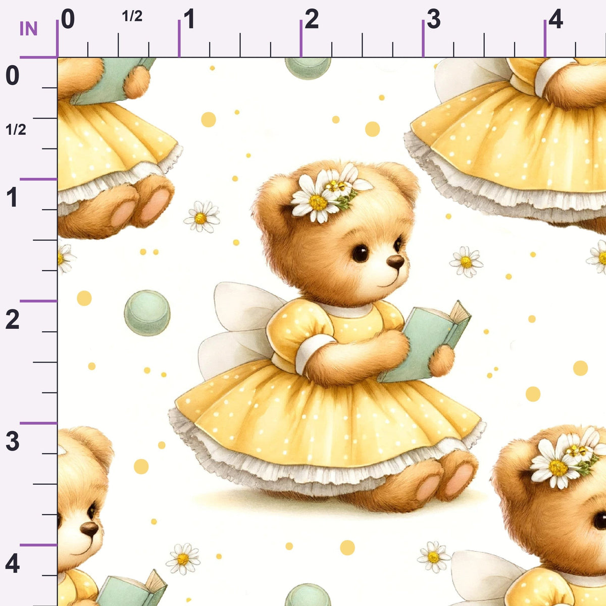 Sunshine Storybook Pattern 12 Minky Fabric