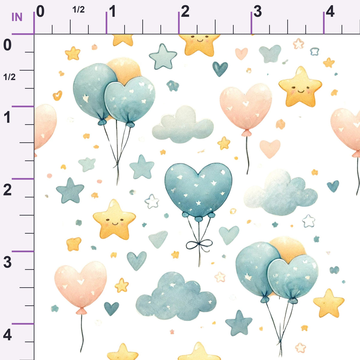 Sunshine Storybook Pattern 2 Minky Fabric