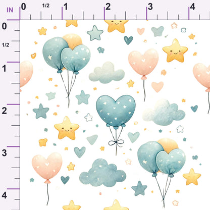 Sunshine Storybook Pattern 2 Minky Fabric