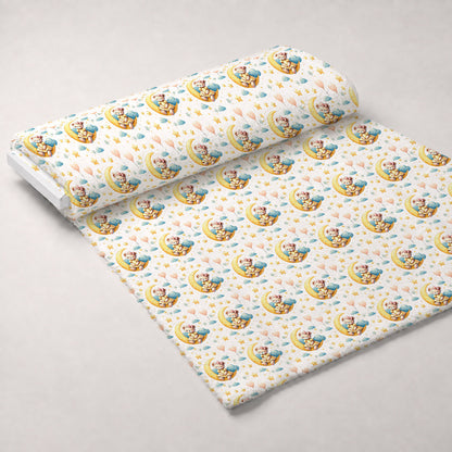 Sunshine Storybook Pattern 3 Minky Fabric