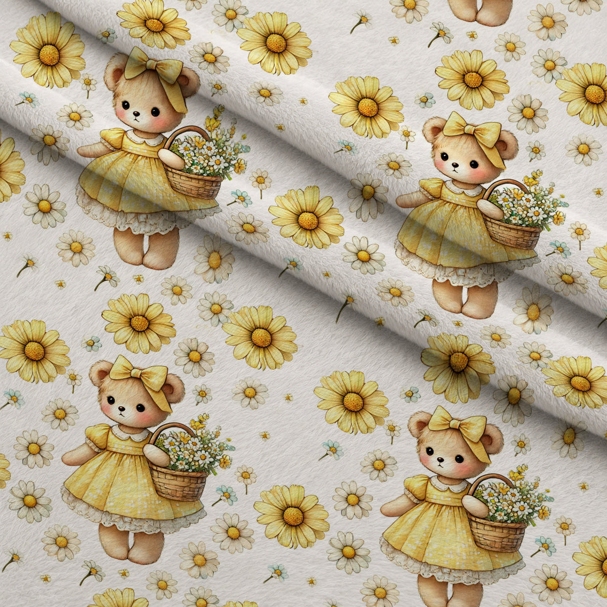Sunshine Storybook Pattern 6 Minky Fabric