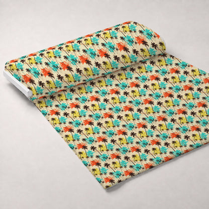 Sunwashed Daisies Pattern 1 Minky Fabric