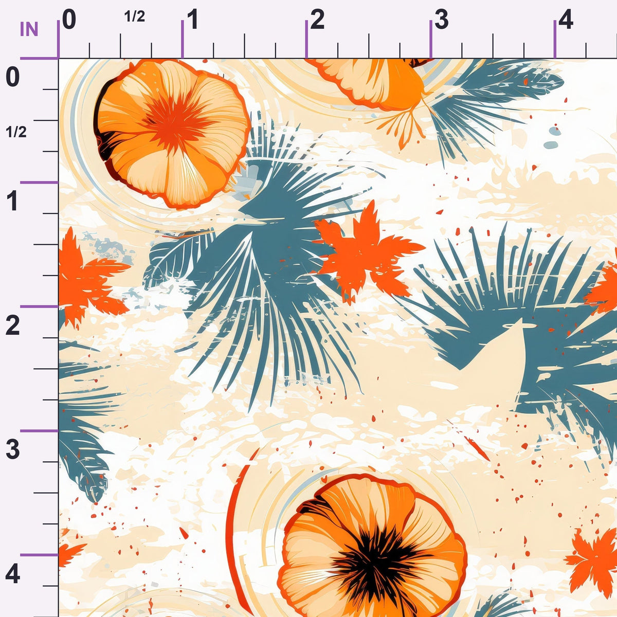 Sunwashed Daisies Pattern 10 Minky Fabric