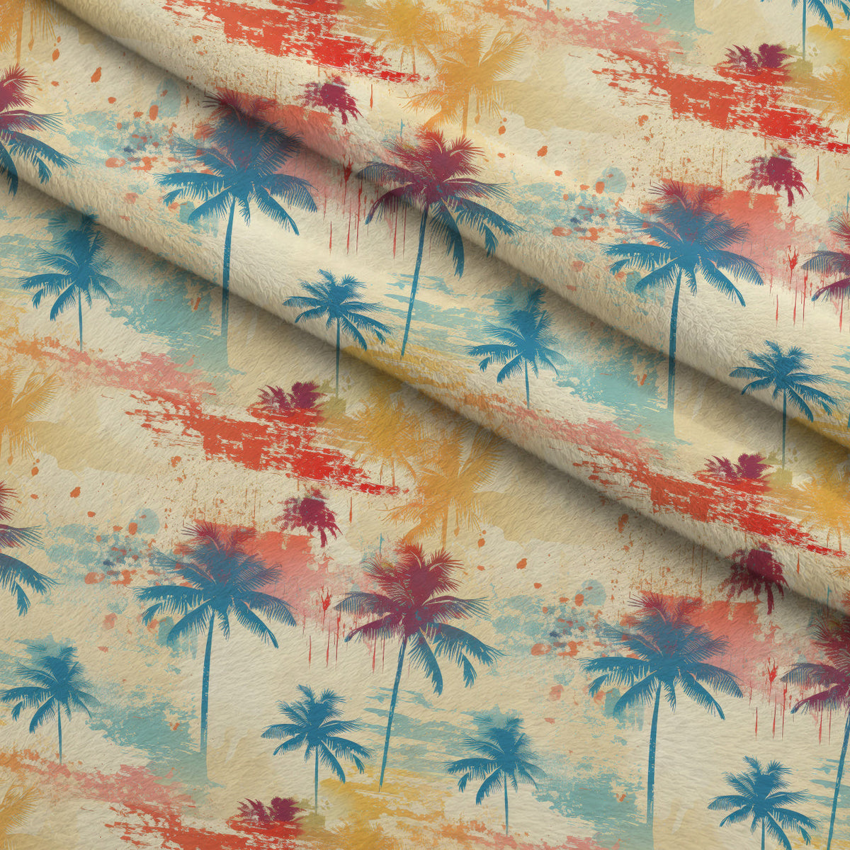Sunwashed Daisies Pattern 2 Minky Fabric