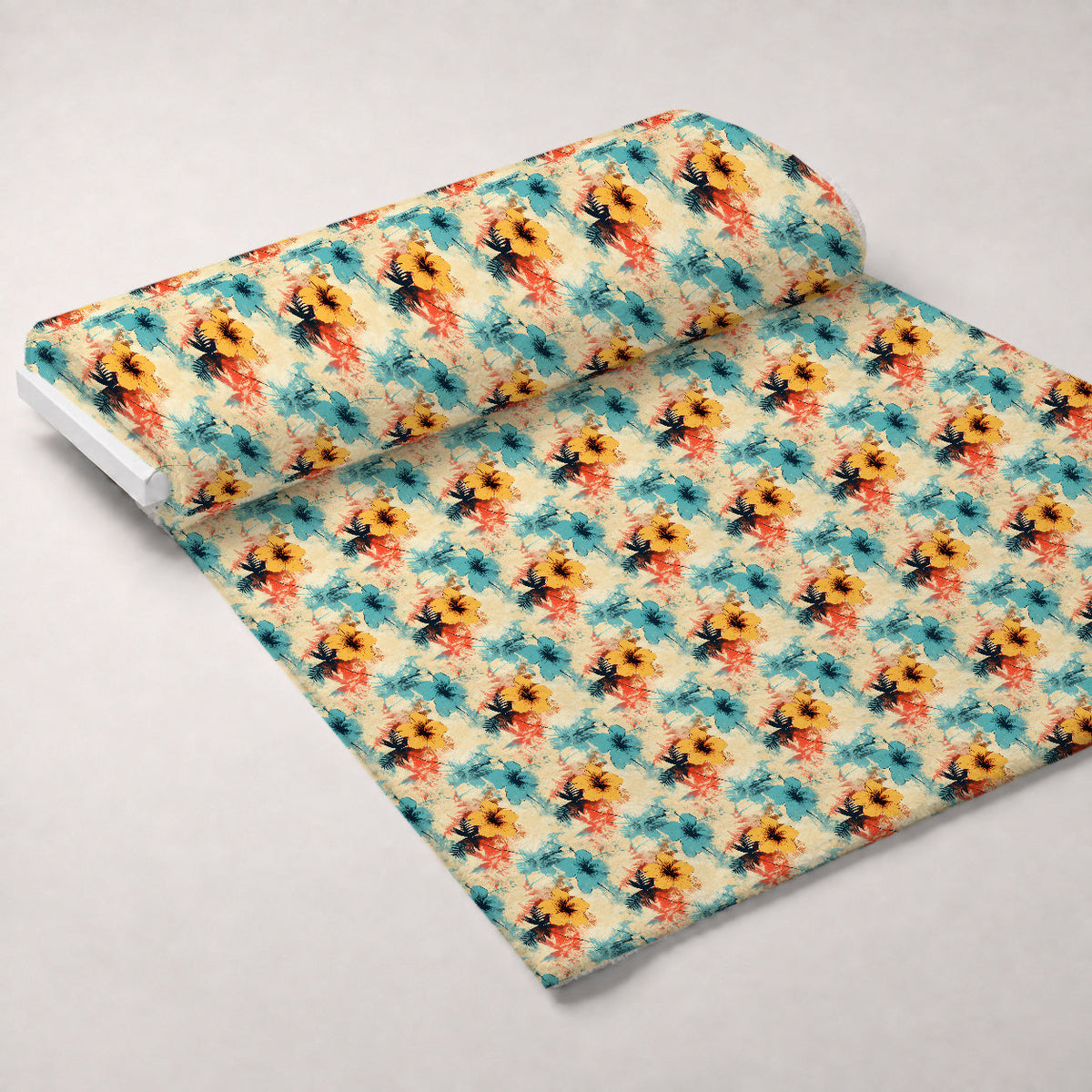 Sunwashed Daisies Pattern 3 Minky Fabric