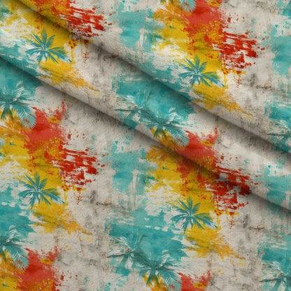 Sunwashed Daisies Pattern 5 Minky Fabric