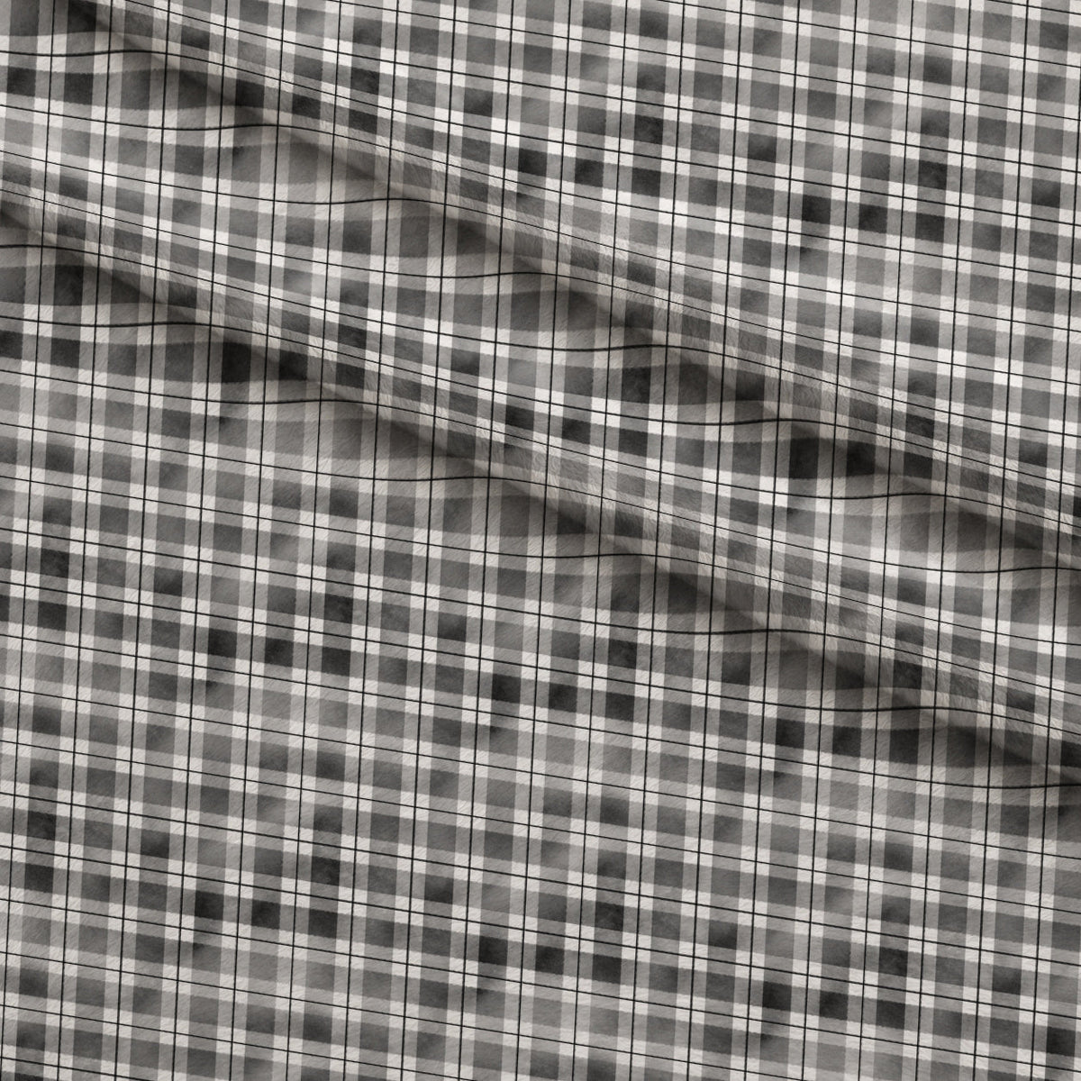 Sunwashed Tartan Pattern 1 Minky Fabric