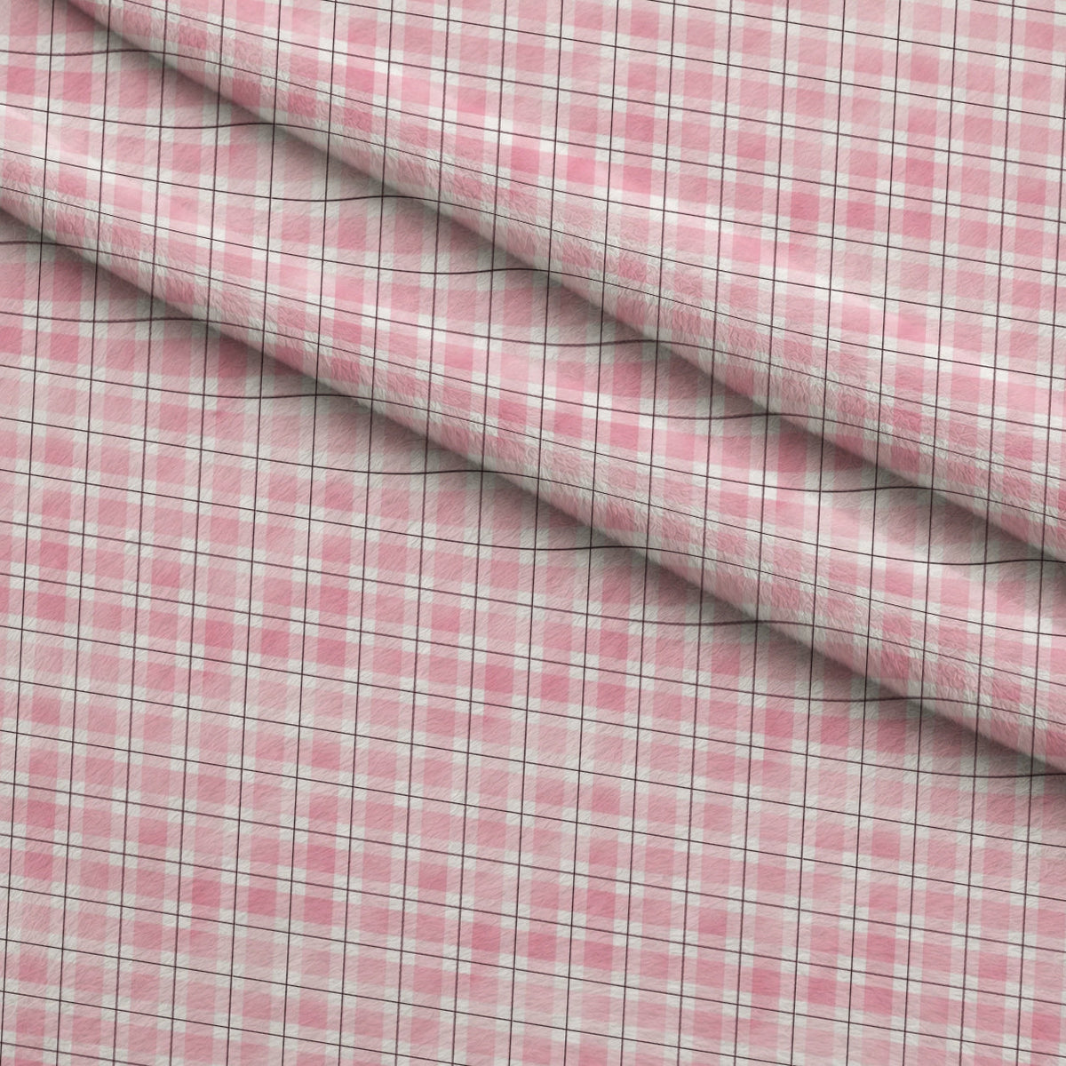 Sunwashed Tartan Pattern 14 Minky Fabric