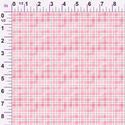 Sunwashed Tartan Pattern 15 Minky Fabric