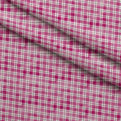 Sunwashed Tartan Pattern 17 Minky Fabric