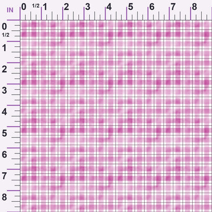 Sunwashed Tartan Pattern 18 Minky Fabric