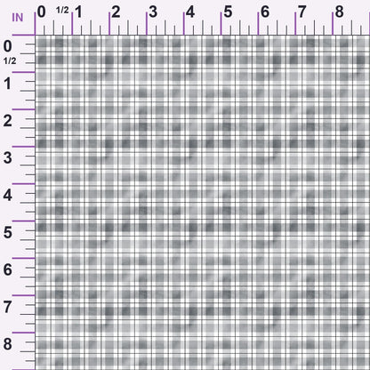 Sunwashed Tartan Pattern 2 Minky Fabric