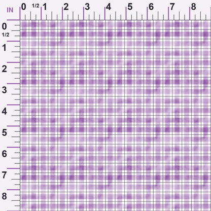 Sunwashed Tartan Pattern 21 Minky Fabric