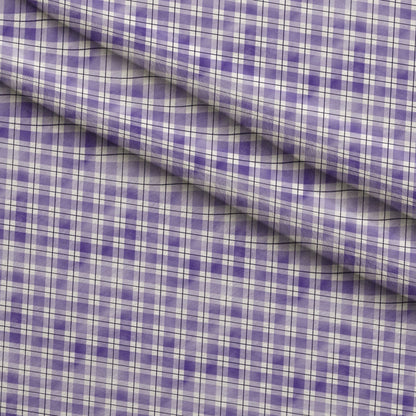 Sunwashed Tartan Pattern 23 Minky Fabric