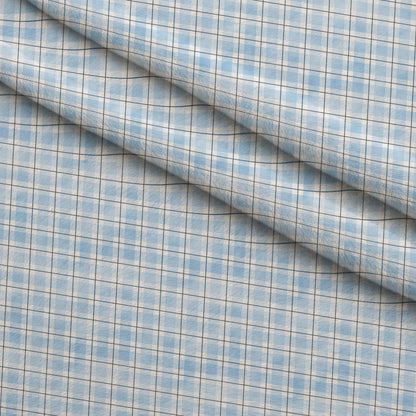Sunwashed Tartan Pattern 30 Minky Fabric