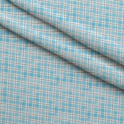 Sunwashed Tartan Pattern 31 Minky Fabric