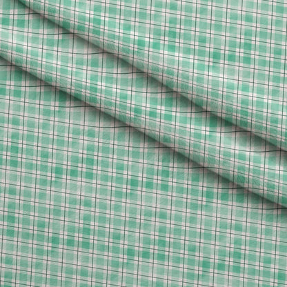 Sunwashed Tartan Pattern 33 Minky Fabric