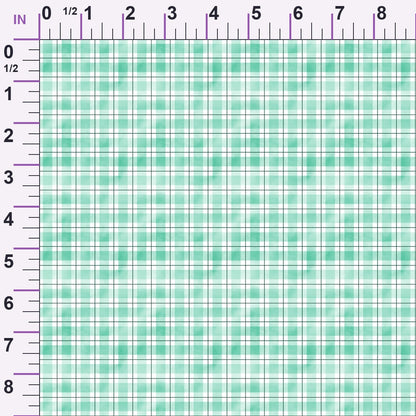 Sunwashed Tartan Pattern 33 Minky Fabric