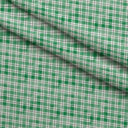 Sunwashed Tartan Pattern 36 Minky Fabric