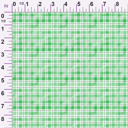 Sunwashed Tartan Pattern 37 Minky Fabric