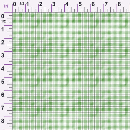 Sunwashed Tartan Pattern 38 Minky Fabric