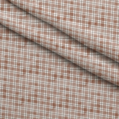 Sunwashed Tartan Pattern 4 Minky Fabric