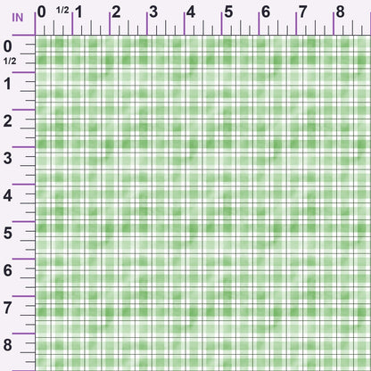 Sunwashed Tartan Pattern 40 Minky Fabric