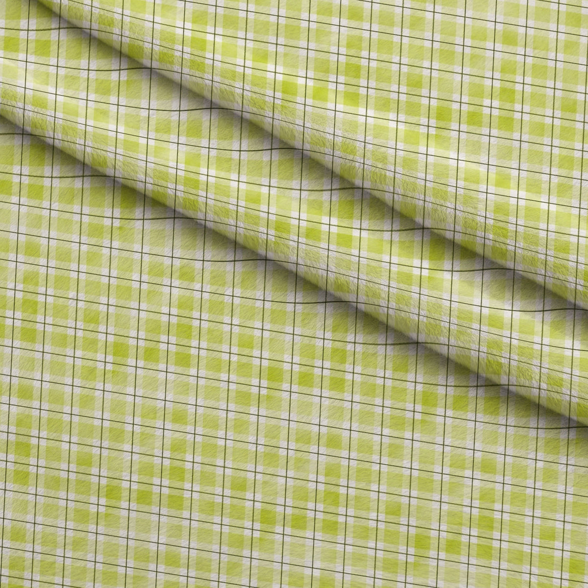 Sunwashed Tartan Pattern 41 Minky Fabric