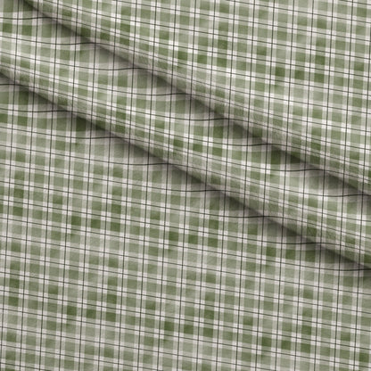 Sunwashed Tartan Pattern 42 Minky Fabric