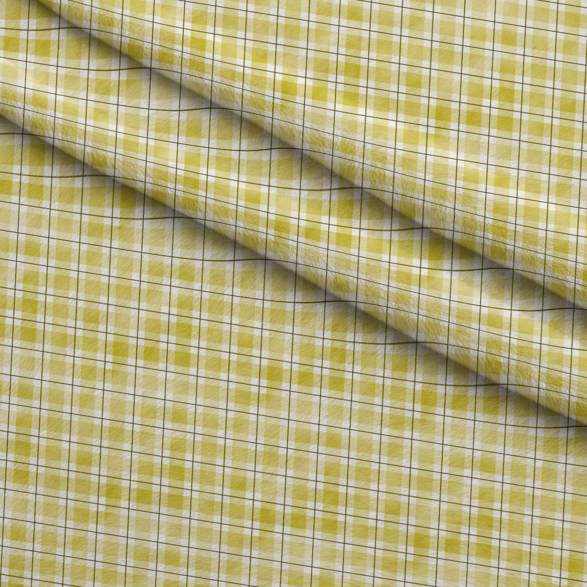 Sunwashed Tartan Pattern 43 Minky Fabric