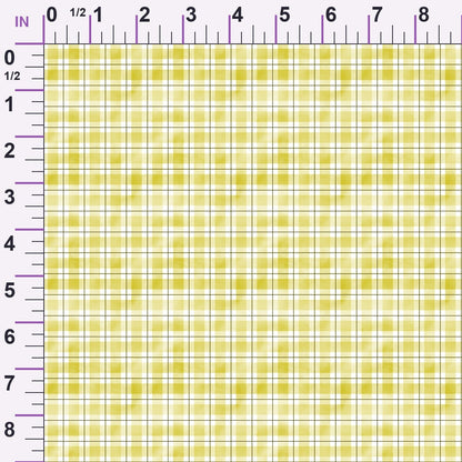 Sunwashed Tartan Pattern 43 Minky Fabric