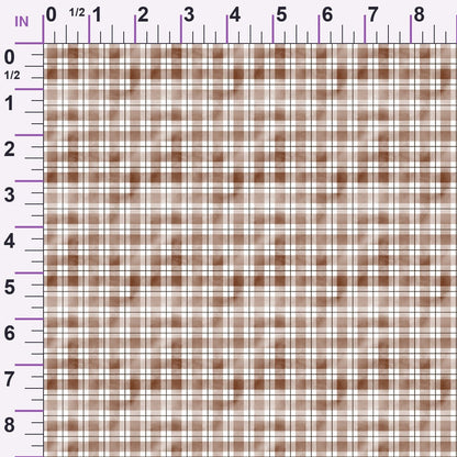 Sunwashed Tartan Pattern 5 Minky Fabric